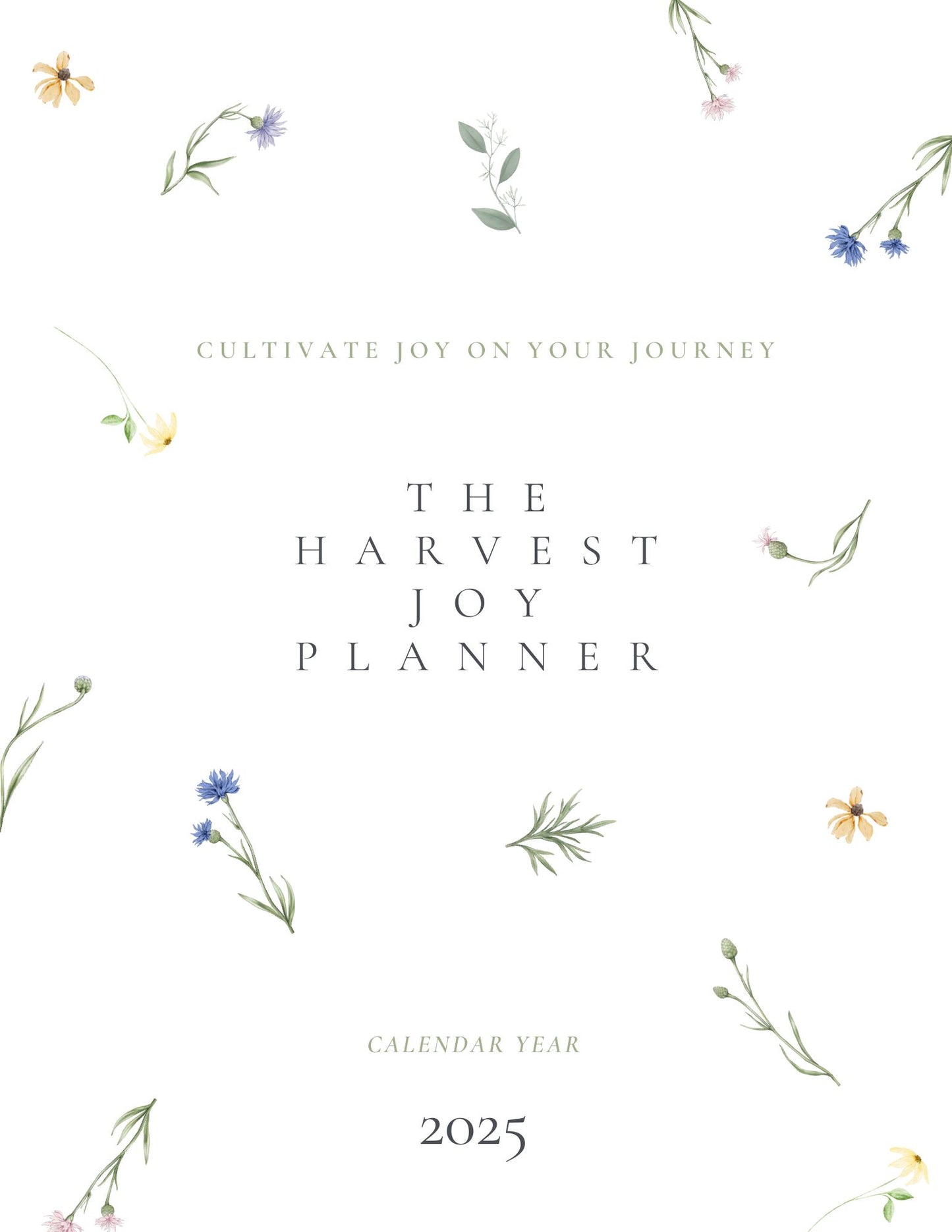 SOLD OUT -2025 Harvest Joy Planner